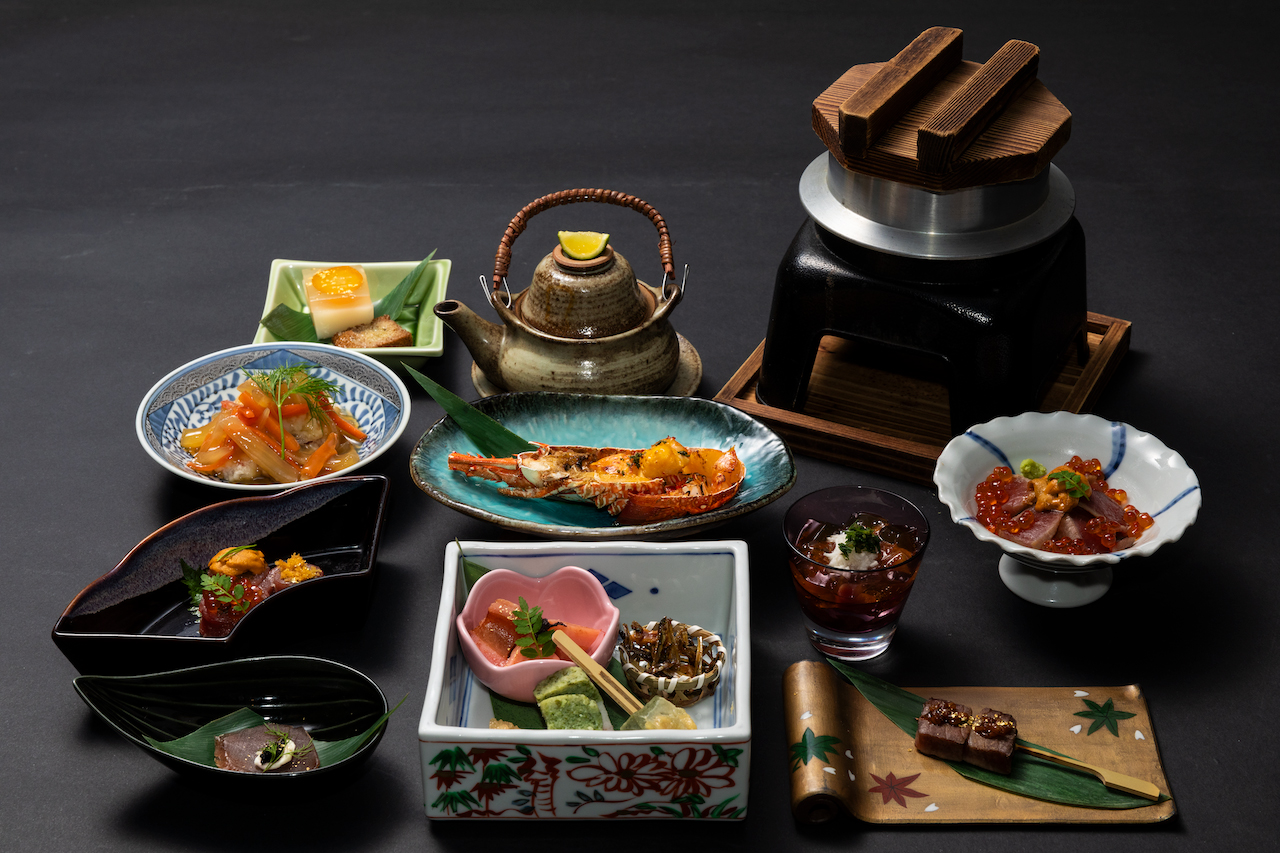 Japanese Cuisine / Special Set Menu with Tuna Dishes